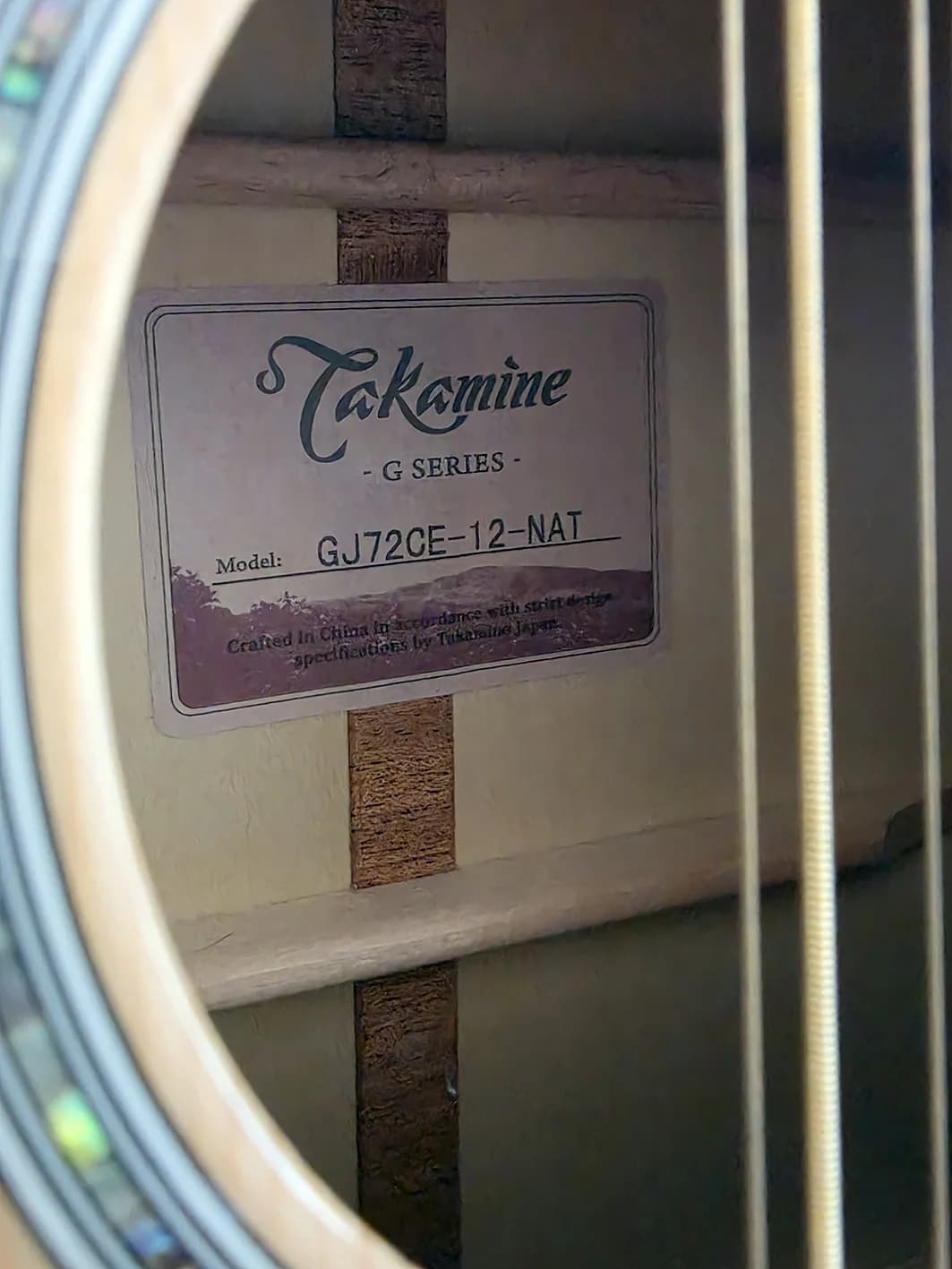 Takamine TAKAMINE GJ72CE-12 Natural (Cina) - foto 7