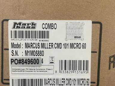 DV Mark Marcus Miller CMD 101 Micro 60 (Italia - 2025) - foto 11